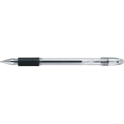 2185, Gel Pen, Black, Non-Retractable, Fine, 0.5mm Line Width, Non-Refillable, 10 Pack