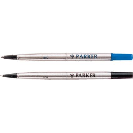 Quink Flow Series, Ballpoint Refill Pen, Blue, Medium Tip Size, Pack of 1