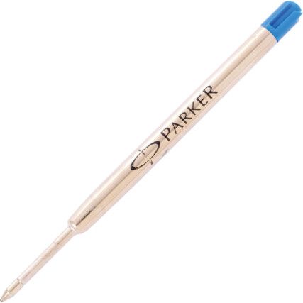 Quink Flow, Ballpoint Refill Pen, Blue, Refill, Fine, Refill Core, 1 Pack