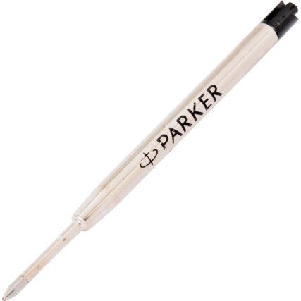 Quink Flow, Ballpoint Refill Pen, Black, Refill, Medium, Refill Core, 1 Pack