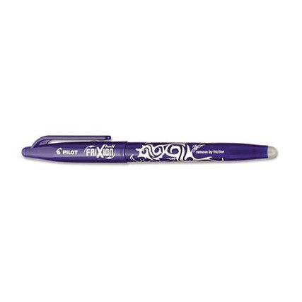 Frixion Ball, Rollerball, Blue, Medium, 0.7mm, Refillable, 12 Pack