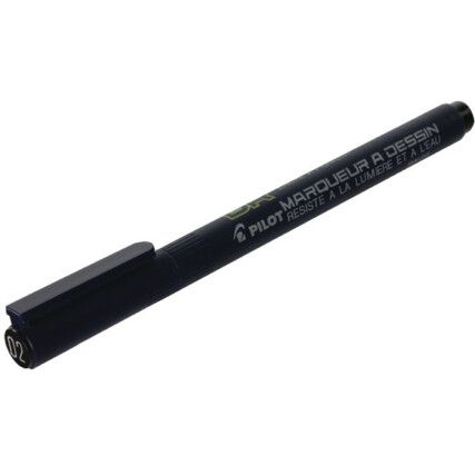 Drawing Pen 0.2mm Series, Drawing Pen, Black, Extra Fine Tip Size, 0.2mm Line Width, Pack of 12