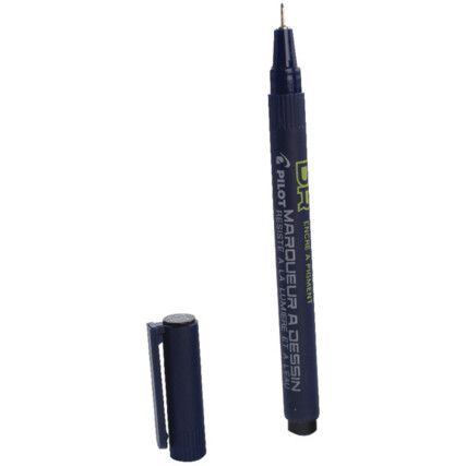 Drawing Pen 0.3mm, Drawing Pen, Black, Non-Retractable, Extra Fine, 0.3mm Line Width, Non-Refillable, 12 Pack