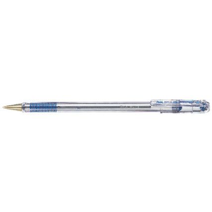 Superb Series, Ballpoint Pen, Blue, Medium Tip Size, 0.5mm Line Width, Pack of 12