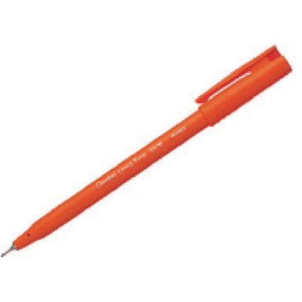 Ultra Fine, Fineliner Pen, Red, Non-Retractable, Fine, 0.3mm Line Width, Non-Refillable, 12 Pack