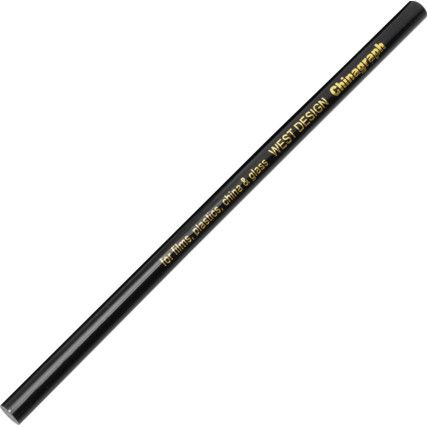 CHINAGRAPH PENCIL BLACK 5 2563 (PK-12)