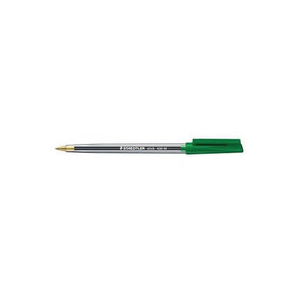 430 Series, Ballpoint Pen, Green, Medium Tip Size, 1mm Line Width, Pack of 10