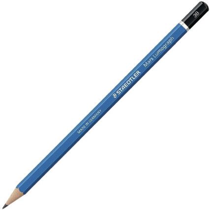 100-3B MARS LUMOGRAPH DRAWING PENCILS 3B (PK-12)