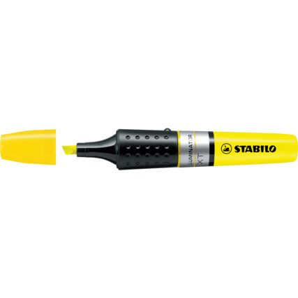 Luminator , Highlighter , Yellow , 2.0 - 5.0mm , Chisel , 5 Pack