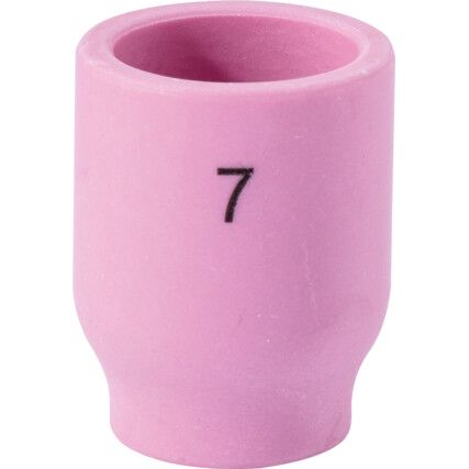 53N61 No.7 Alumina Ceramic Gas Lens Nozzle to suit TIG Torch 9/20