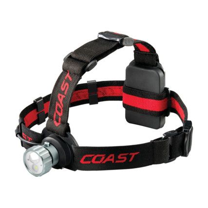 Head Torch, LED, Non-Rechargeable, 130 to 400lm, 16 to 28m Beam Distance, IPX4