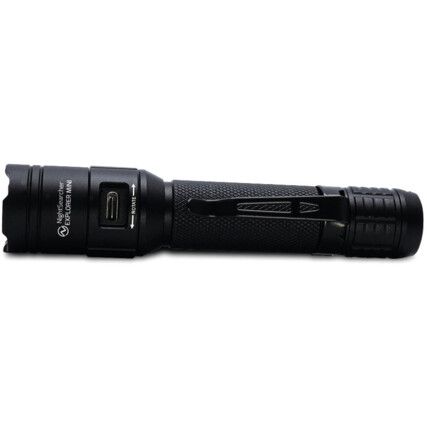 400 LUMEN RECHARGEABLE FLASHLIGHT 125M BEAM