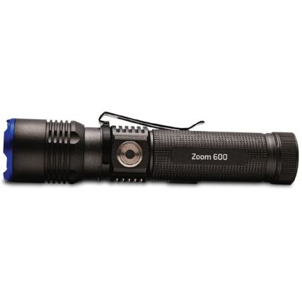 600 LUMEN RECHARGEABLE FLASHLIGHT WITH WALL MOUNT