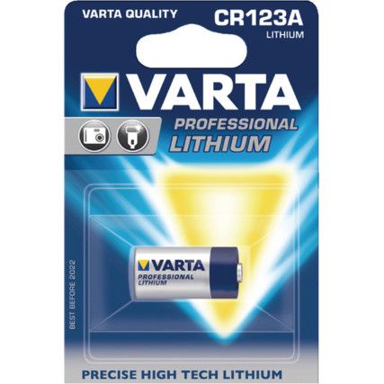 6205301401 VARTA CR123A PRIMARY BATTERIES