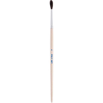 3/32in., Natural Bristle, Artist Brush