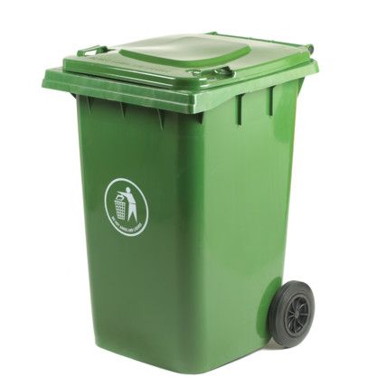 360 Litre Wheelie Bin - Green