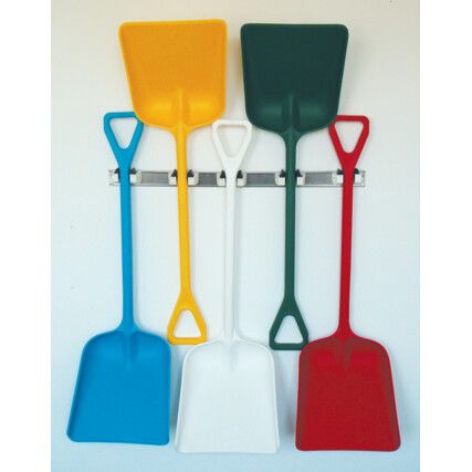 STANDARD BLADE ONE-PIECE SHOVEL - RED