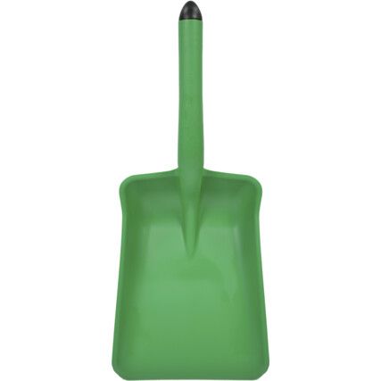 Anti-Spark Deep Pan Hand Shovel, Polypropylene, End Cap, 587mm