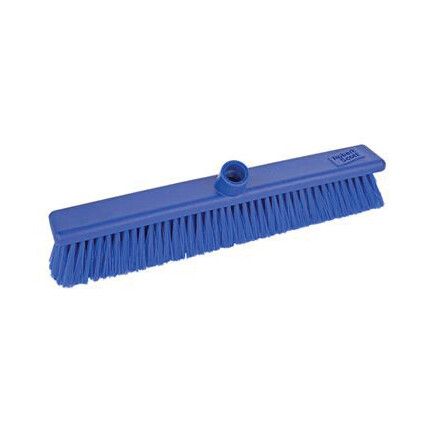 BROOM HEAD STIFF WASHABLE 45cm BLUE