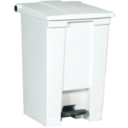 45lt Rubbermaid Legacy Step-On Bin White