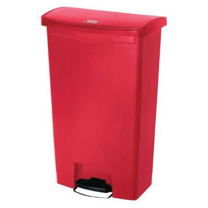 18G/68L Step-On Container Red