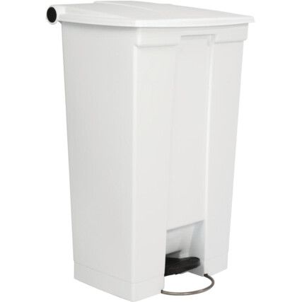 87lt Rubbermaid Legacy Step-On Bin White