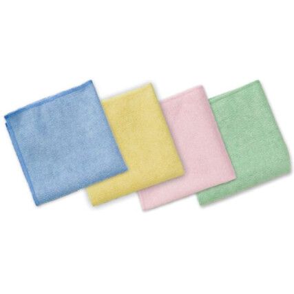 Rubbermaid Launderable MicroFibre Cloths BLUE 41cmx 41cm