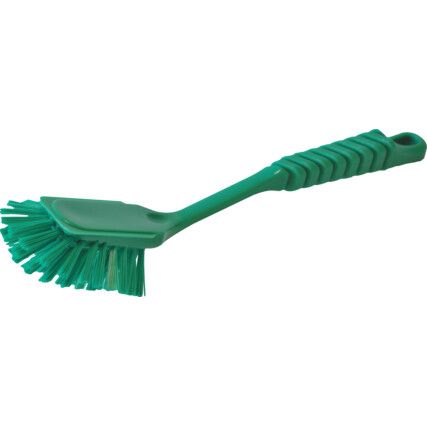 270mm PREM' MED' POLY' DISH BRUSH - GREEN