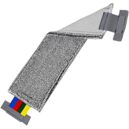 Flat Mop, Synthetic, Coloured Tags