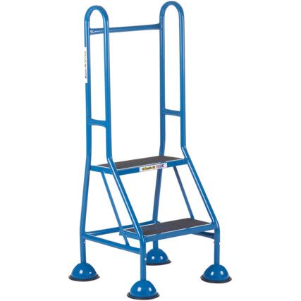 Step Stool, 1185mm, Steel, Blue