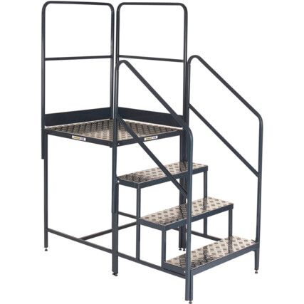 Folding Work Platform, 1000mm Height, Steel