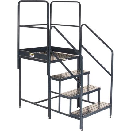 Folding Work Platform, 1000mm Height, Steel