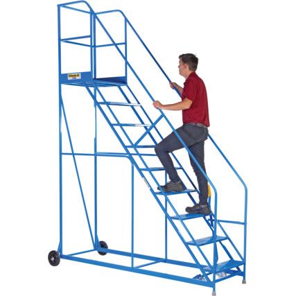 5-Tread,  Platform Step Ladder, 1.25m, Blue