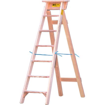 4 x Treads, Timber Trade Step Ladder, 0.97m