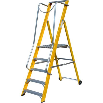 5 x Treads, Glass Fibre Step Ladder