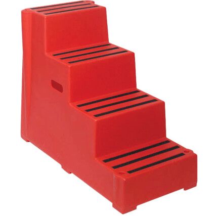 P/H 0.82m, Plastic  Step Ladder, Yellow;Red;Blue;Green