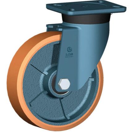 Z Wheel, 200mm X 50mm, BB Swivel, E70 Bracket