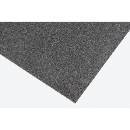 ANTI-SLIP GRP 4mm FLAT SHEET 800mm X 1220mm BLACK