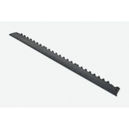 CUSHION LINK 92cm BEVEL BLACK MALE - NITRILE