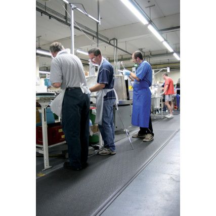 Orthomat Premium Black Anti-Fatigue Mat 0.9m x Per Linear Metre