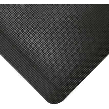 0.9m x 1.5m Black Diamond Tread Matting