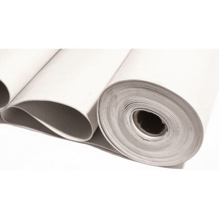 1400mmx3mm FOOD QUALITY RUBBER SHEET WHITE