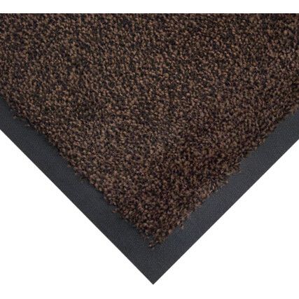 0.6m x 0.85m Cobawash Matting Brown & Black