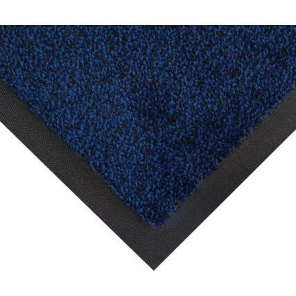 0.85m x 1.2m Cobawash Matting Blue & Black