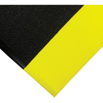 1.2m x Linear Metre Charcoal/Yellow Orthomat