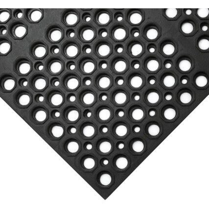 Slip-Resistant Mat, Black, 1mx1.5m