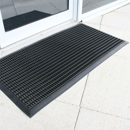 Heavy Duty Black Entrance Mat 1.2m x 1.8m