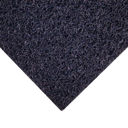 Loopermat Unbacked Blue Entrance Mat 0.9m x 9m