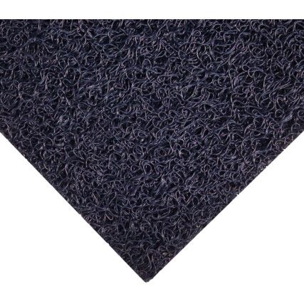 Loopermat Unbacked Blue Entrance Mat 0.9m x Linear Metre