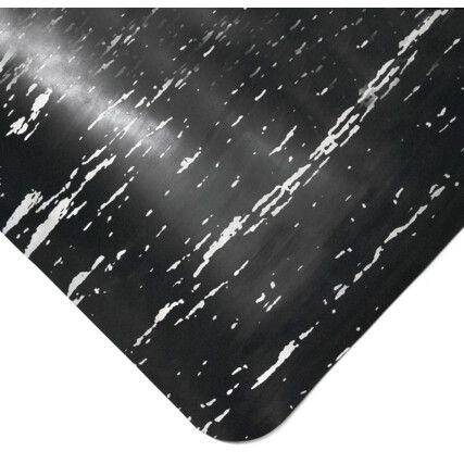 Black Marble Top Anti-Fatigue Mat 0.9m x 18.3m